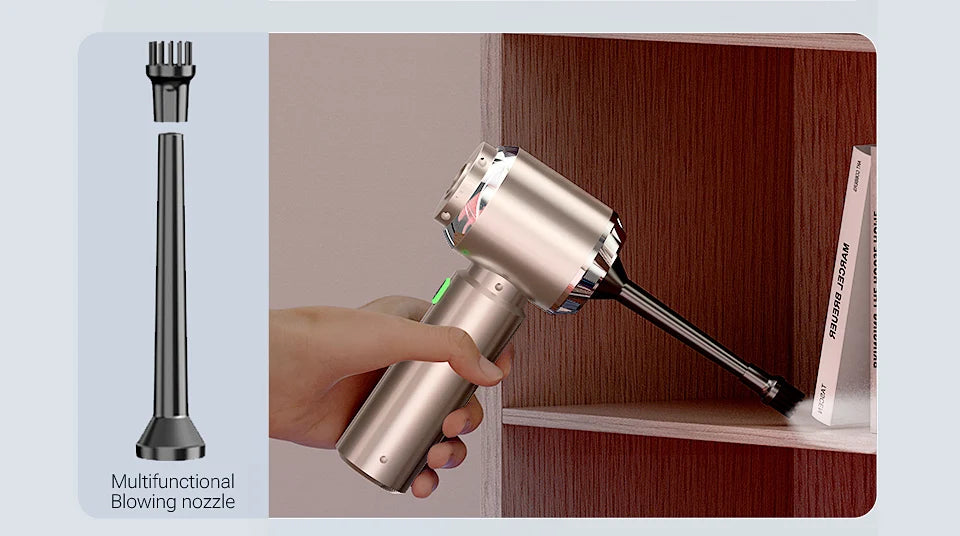 SZUK Mini 985000PA Wireless Car Vacuum Cleaner – High-Power Portable Handheld Car Vacuum Cleaner