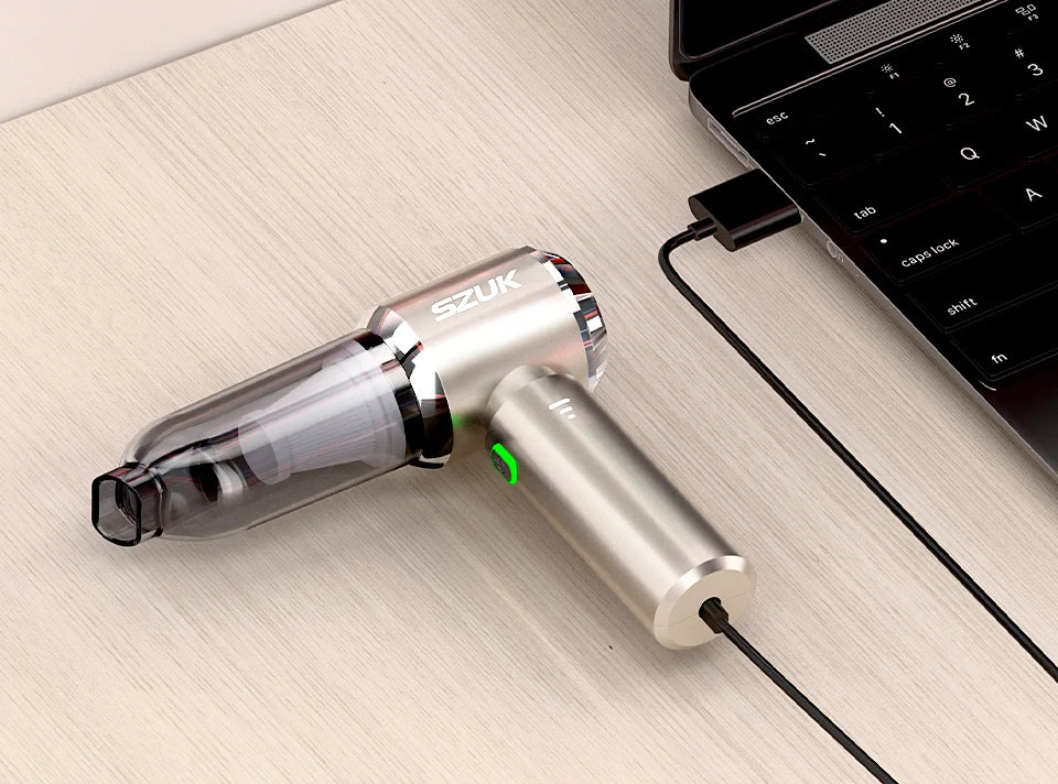 SZUK Mini 985000PA Wireless Car Vacuum Cleaner – High-Power Portable Handheld Car Vacuum Cleaner