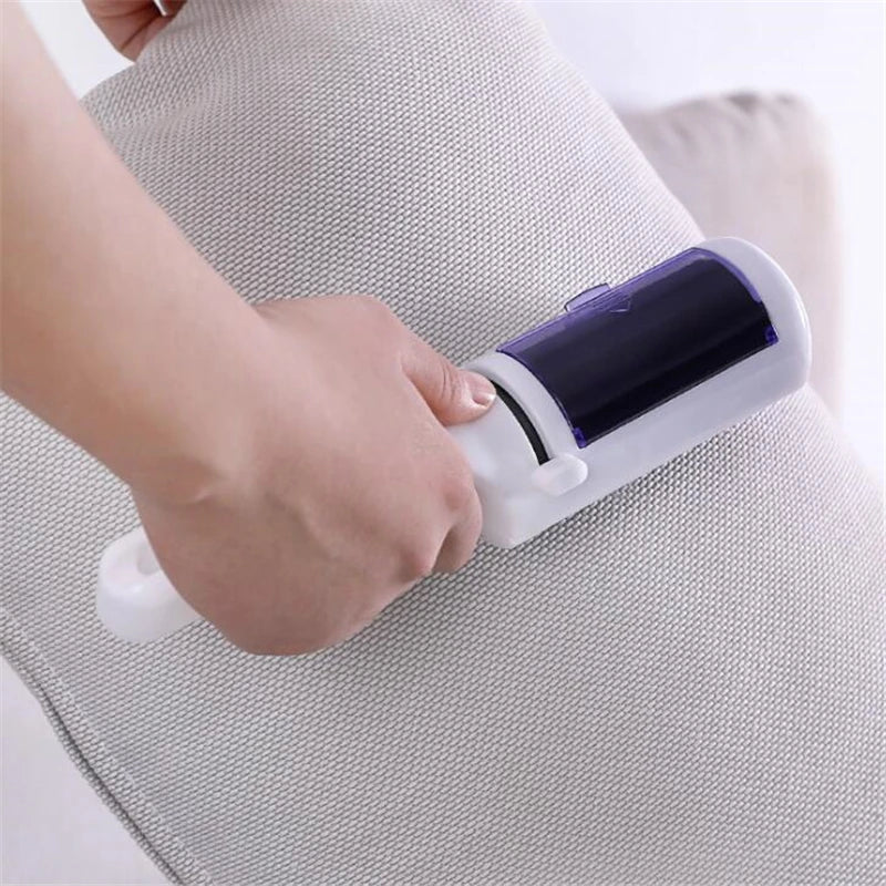 Electrostatic Pet Hair & Lint Remover Brush – Reusable Static Clothing Cleaner for Home, Office & Travel