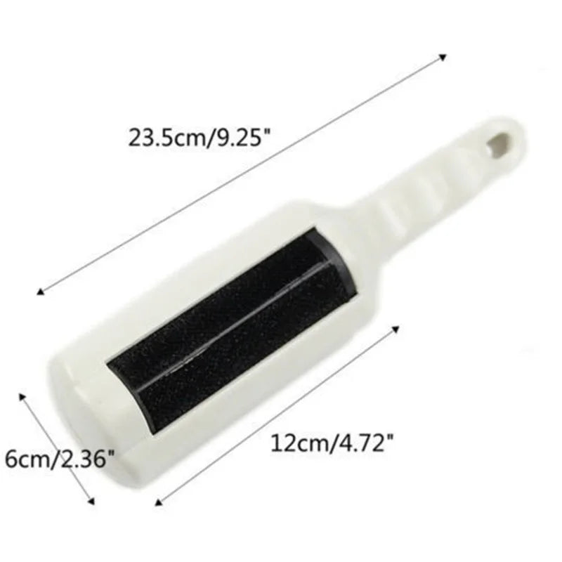 Electrostatic Pet Hair & Lint Remover Brush – Reusable Static Clothing Cleaner for Home, Office & Travel