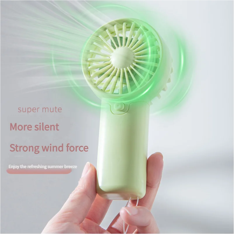 Portable Mini Handheld Fan – Lightweight Pocket Air Cooler, Battery Powered Personal Cooling Fan for Travel & Office