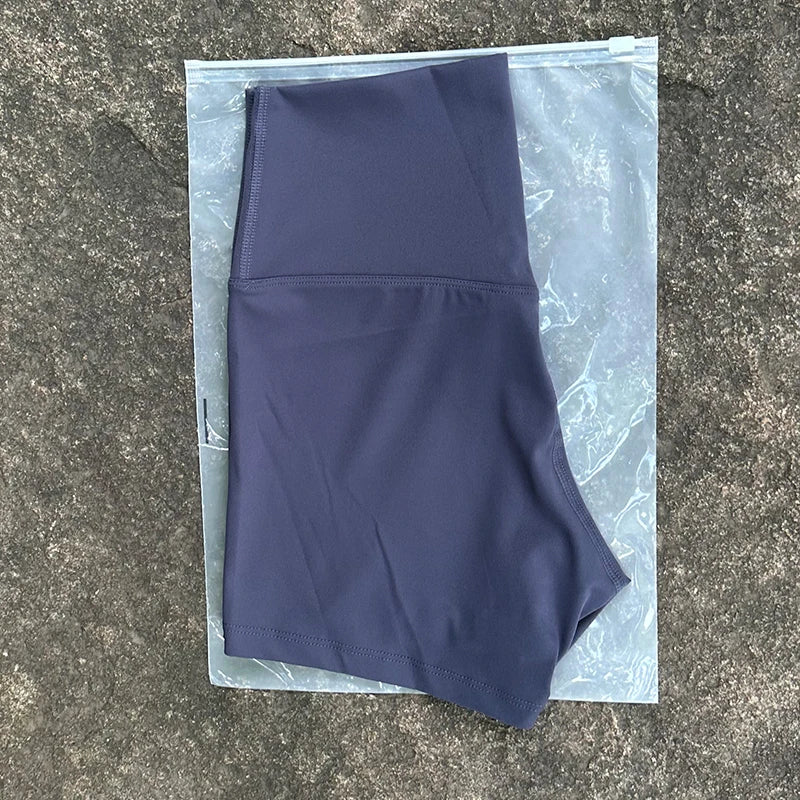 Women’s High-Waist Seamless Yoga Shorts – Slim Fit Butt-Lifting Gym & Running Biker Shorts