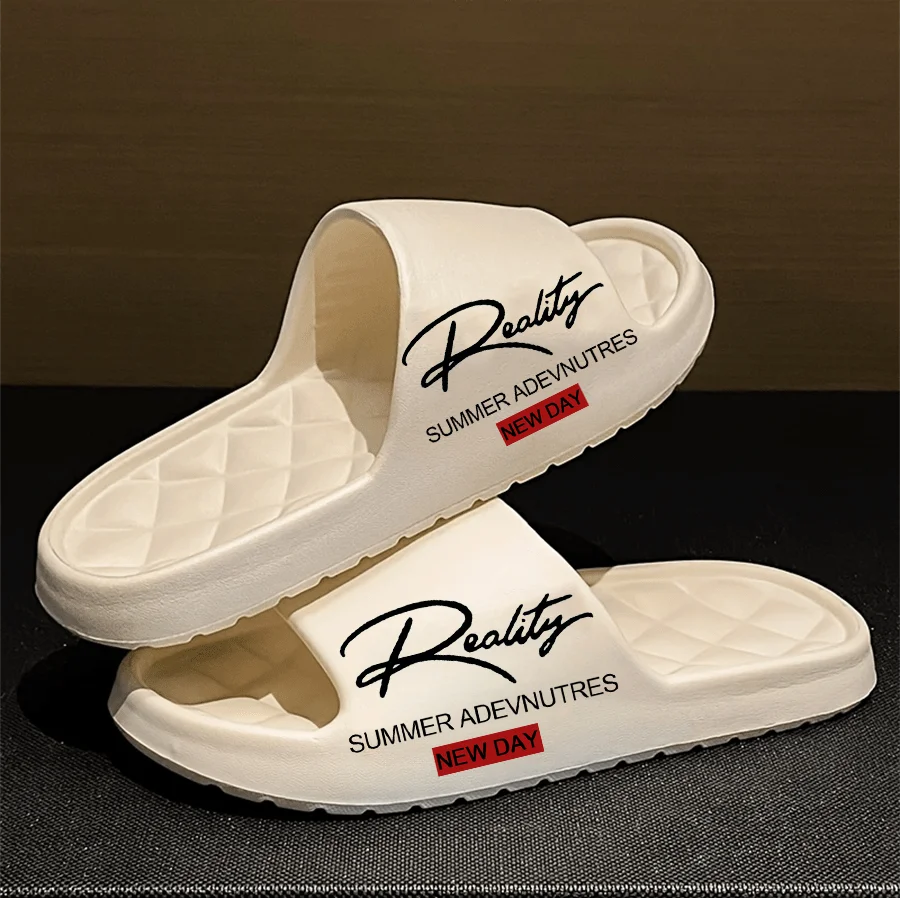 Lightweight EVA Men’s Summer Slippers – Soft Non-Slip Indoor & Outdoor Casual Home Shoes