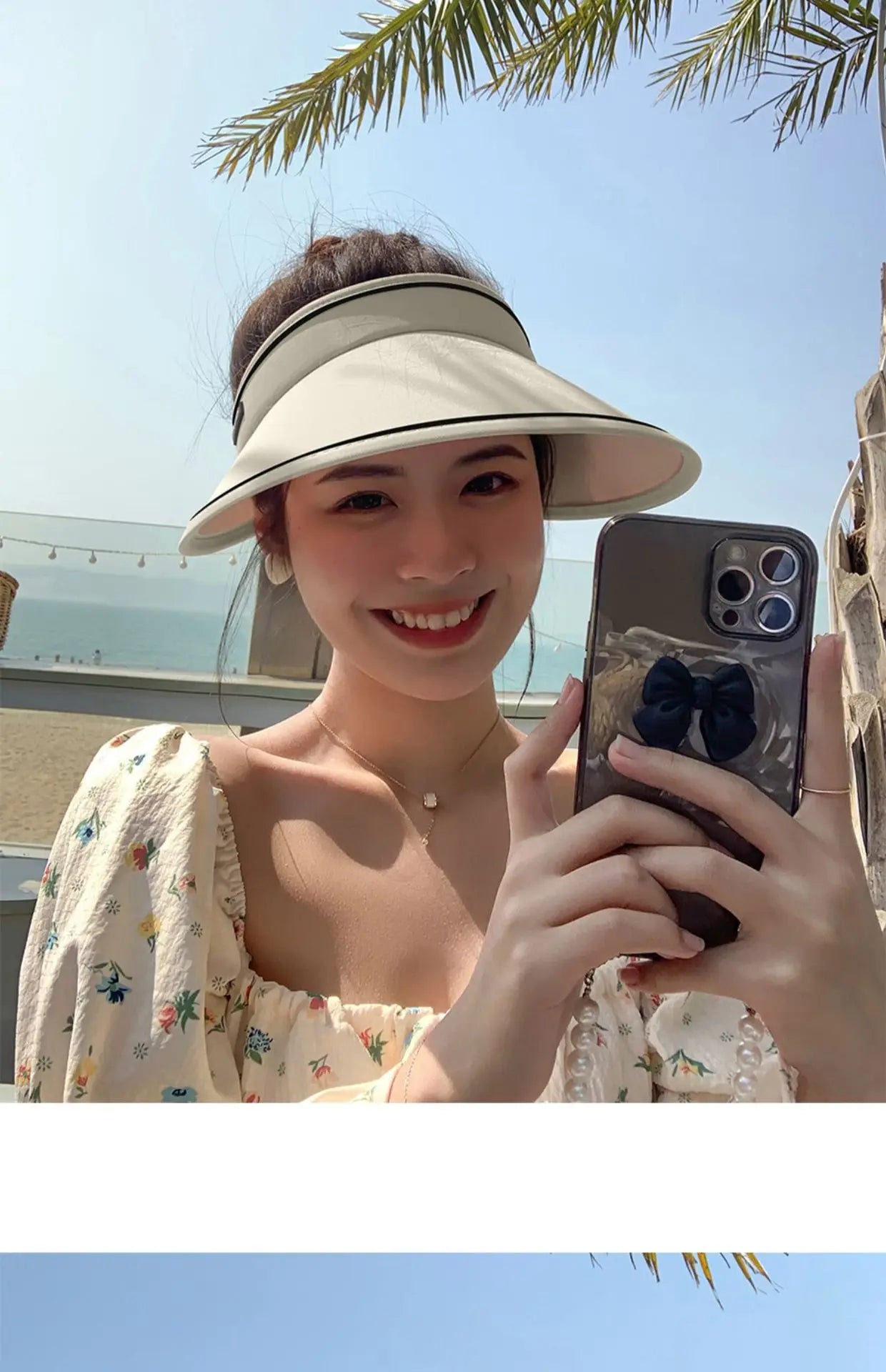 Women’s UV Protection Wide Brim Sun Hat – Lightweight Outdoor Summer Cycling Face Shade Cap