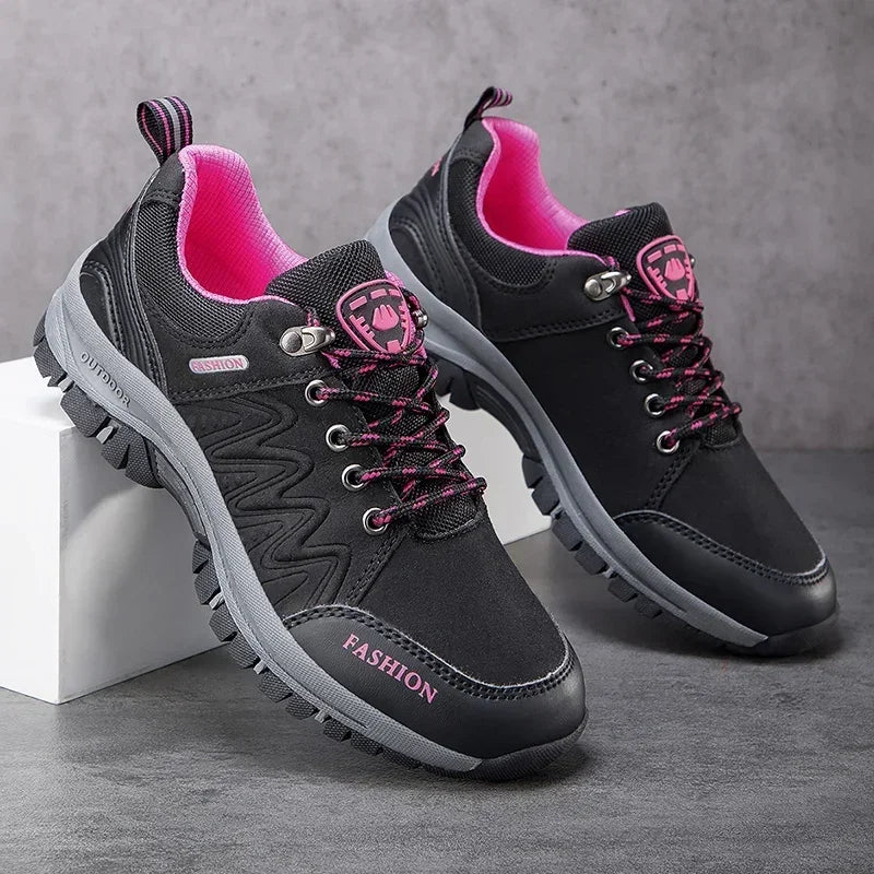 Women Hiking Shoes Outdoor Non-Slip Waterproof Walking Sneakers