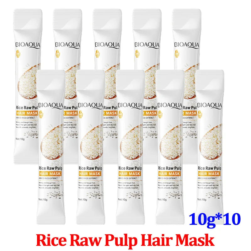 Magical Keratin Hair Mask – 5-Second Repair Treatment for Damaged, Frizzy Hair | Rice Extract Moisturizing Conditioner for Smooth, Shiny Hair