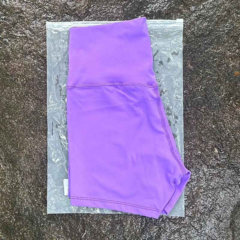 Women’s High-Waist Seamless Yoga Shorts – Slim Fit Butt-Lifting Gym & Running Biker Shorts