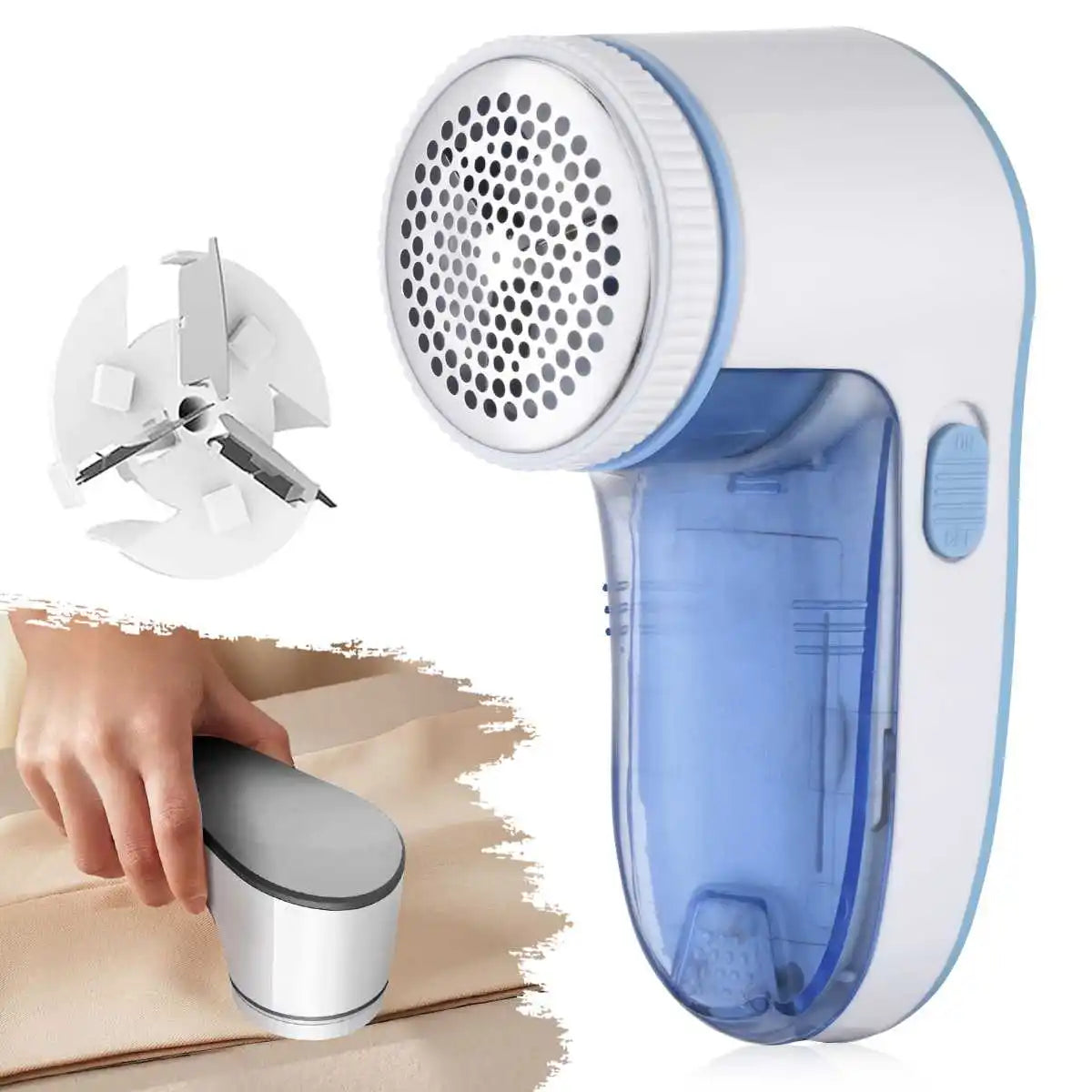 Electric Fabric Shaver & Lint Remover – Portable Hair Ball Trimmer for Clothes & Upholstery
