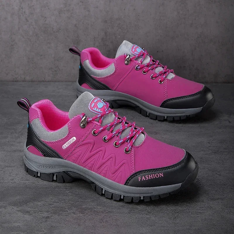 Women Hiking Shoes Outdoor Non-Slip Waterproof Walking Sneakers