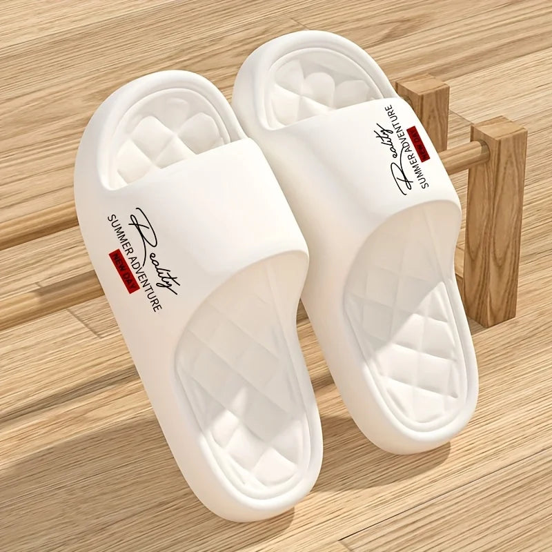 Lightweight EVA Men’s Summer Slippers – Soft Non-Slip Indoor & Outdoor Casual Home Shoes