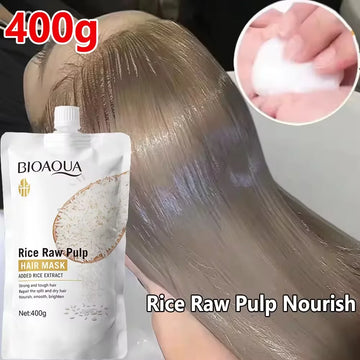 Magical Keratin Hair Mask – 5-Second Repair Treatment for Damaged, Frizzy Hair | Rice Extract Moisturizing Conditioner for Smooth, Shiny Hair
