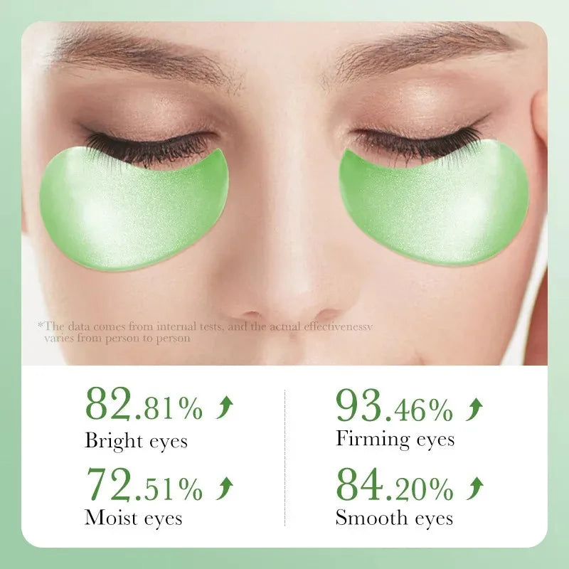 Aloe Vera Collagen Eye Mask (60pcs) – Anti-Dark Circles, Puffiness & Wrinkle Repair Hydrating Under Eye Patches for Firming & Brightening
