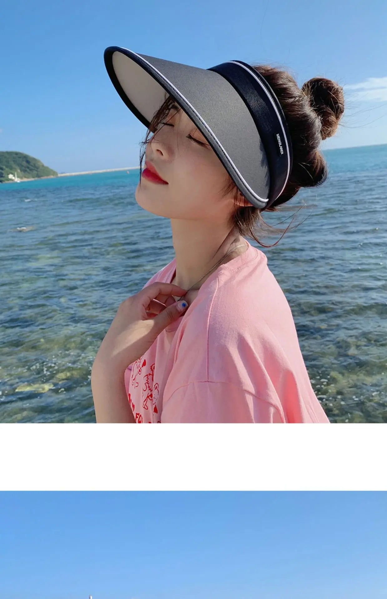 Women’s UV Protection Wide Brim Sun Hat – Lightweight Outdoor Summer Cycling Face Shade Cap