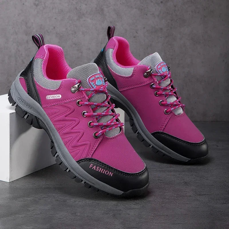 Women Hiking Shoes Outdoor Non-Slip Waterproof Walking Sneakers
