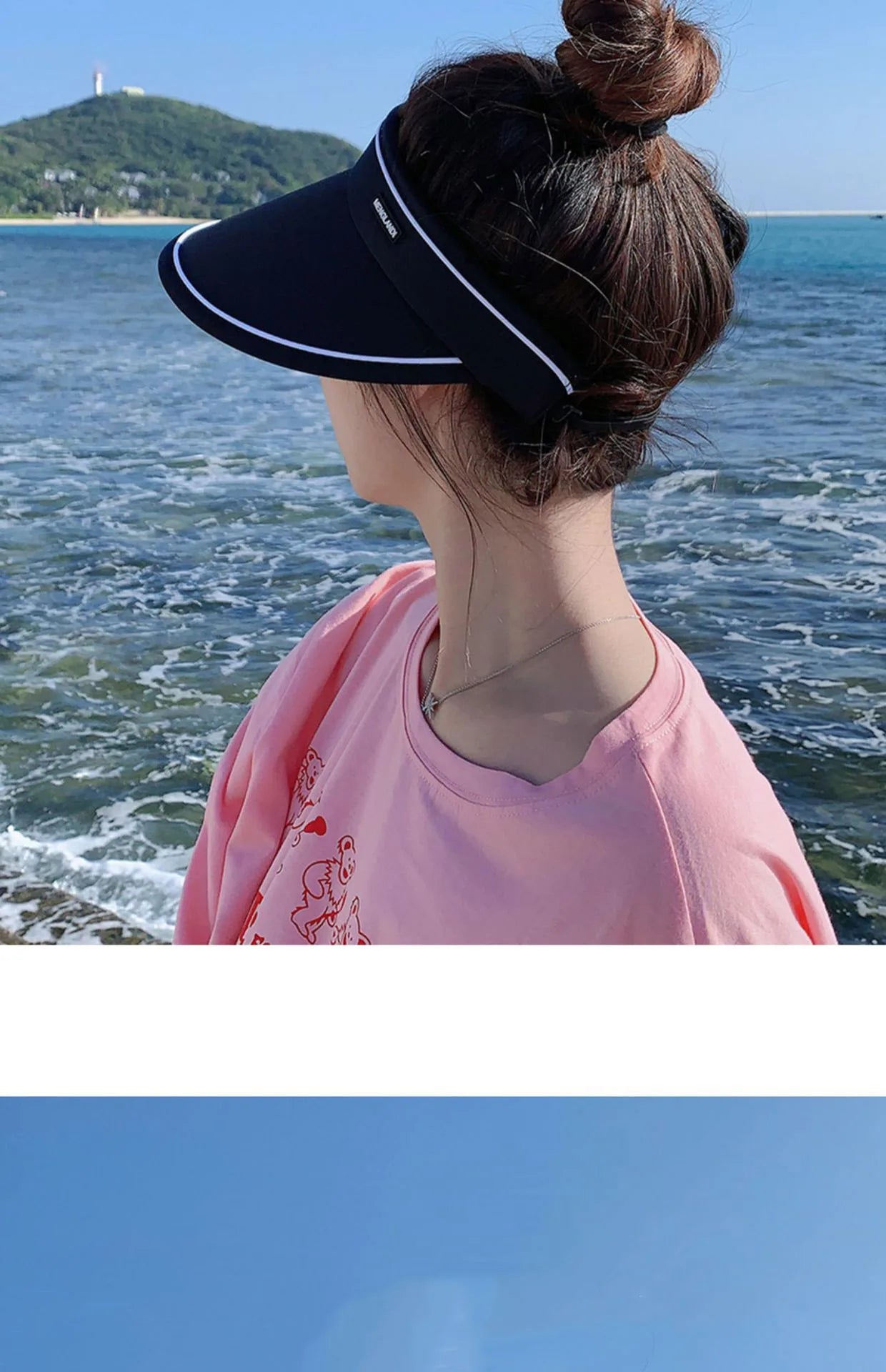 Women’s UV Protection Wide Brim Sun Hat – Lightweight Outdoor Summer Cycling Face Shade Cap