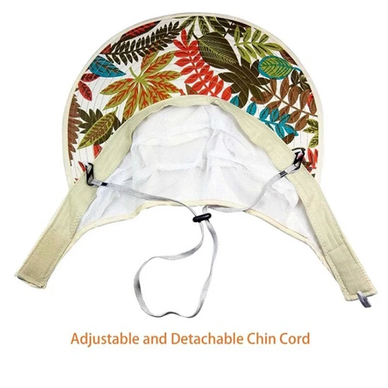 Women’s Foldable Wide Brim Sun Hat – UV Protection Summer Beach Visor Cap, Casual Lightweight Holiday Hat