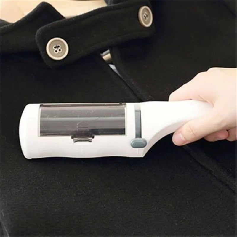 Electrostatic Pet Hair & Lint Remover Brush – Reusable Static Clothing Cleaner for Home, Office & Travel