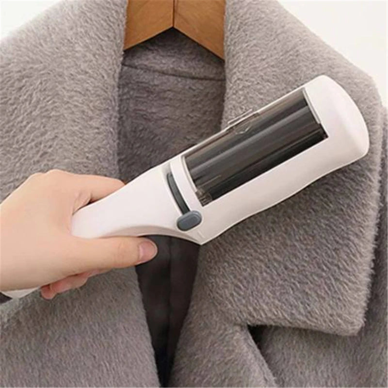 Electrostatic Pet Hair & Lint Remover Brush – Reusable Static Clothing Cleaner for Home, Office & Travel