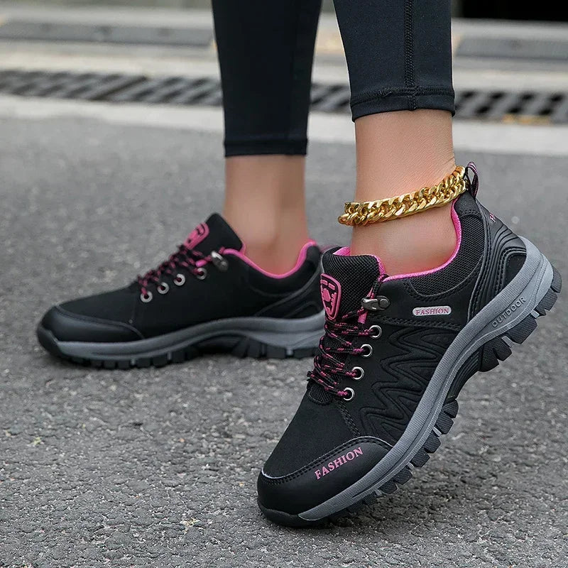 Women Hiking Shoes Outdoor Non-Slip Waterproof Walking Sneakers