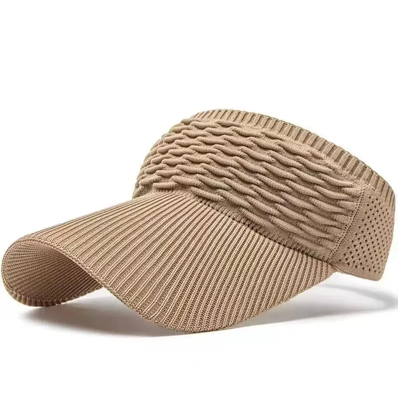 Anti-UV Sun Visor Hat – Breathable Adjustable Open Top Cap for Women & Men | Summer Sports, Golf, Tennis, Beach