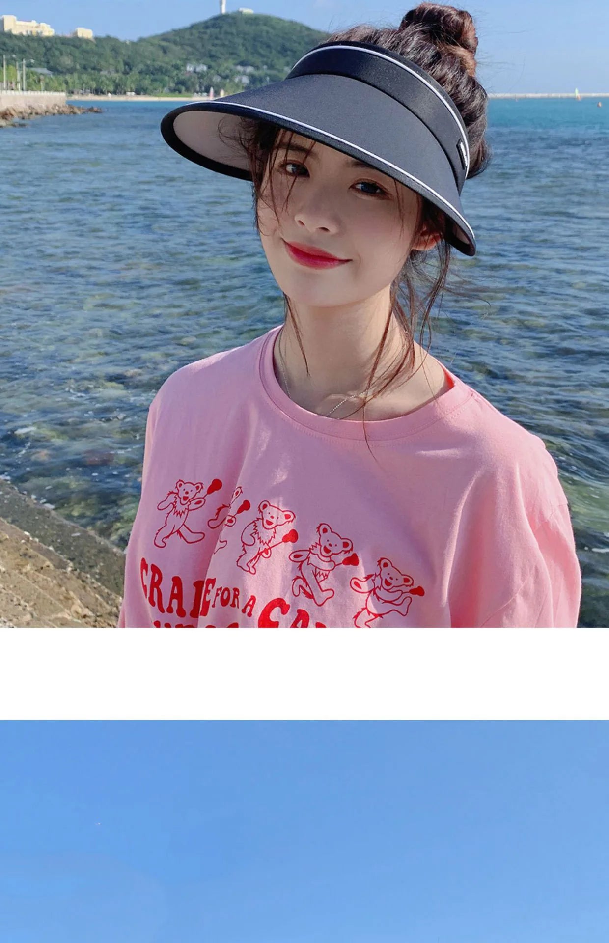 Women’s UV Protection Wide Brim Sun Hat – Lightweight Outdoor Summer Cycling Face Shade Cap