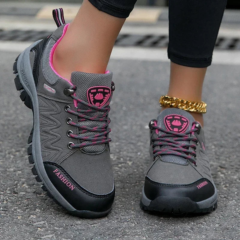 Women Hiking Shoes Outdoor Non-Slip Waterproof Walking Sneakers