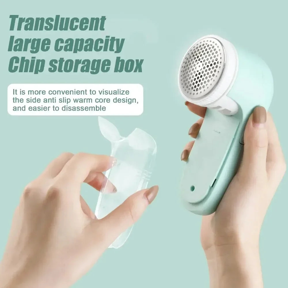 Electric Lint Remover for Clothes – Pet Hair & Fabric Shaver, Portable 10000RPM Lint & Pill Remover Brush