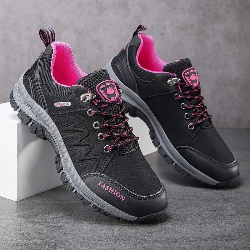 Women Hiking Shoes Outdoor Non-Slip Waterproof Walking Sneakers