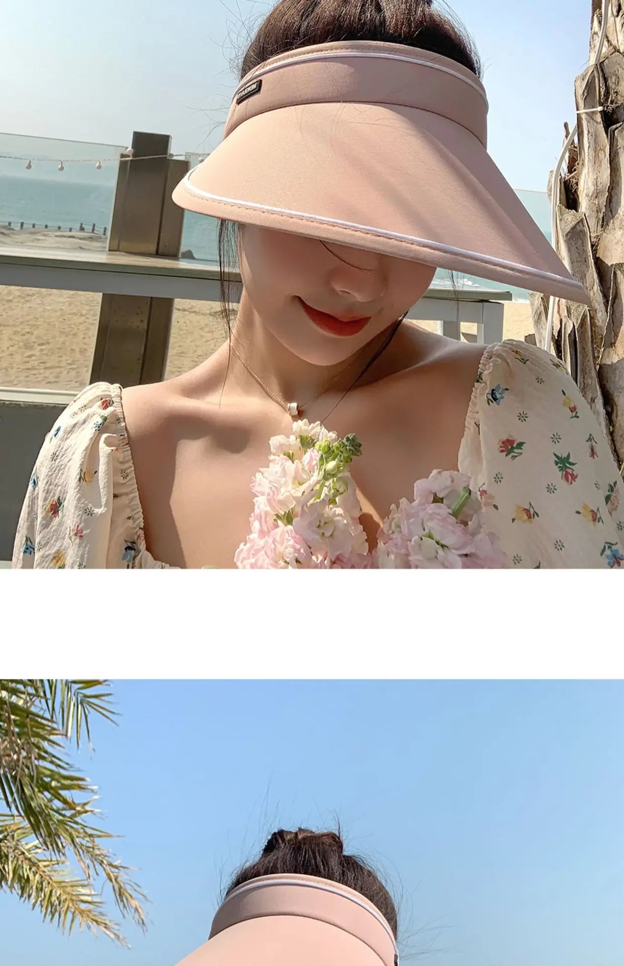 Women’s UV Protection Wide Brim Sun Hat – Lightweight Outdoor Summer Cycling Face Shade Cap
