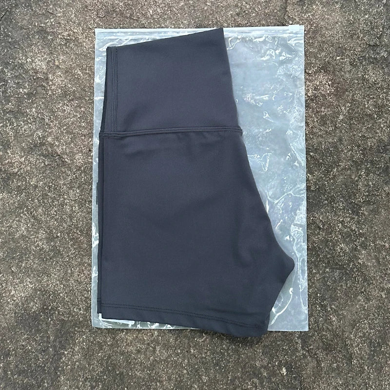 Women’s High-Waist Seamless Yoga Shorts – Slim Fit Butt-Lifting Gym & Running Biker Shorts