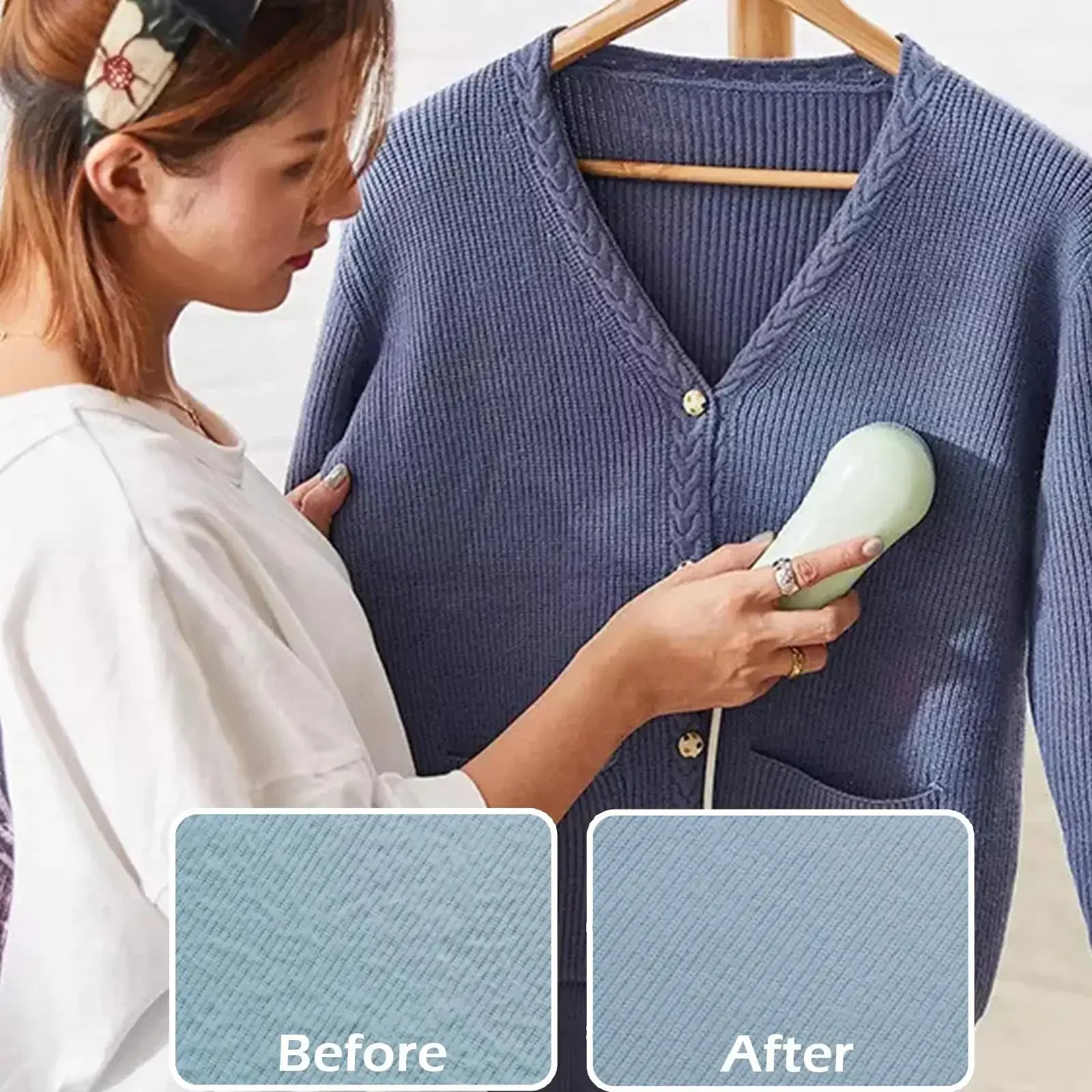 Electric Lint Remover for Clothes – Pet Hair & Fabric Shaver, Portable 10000RPM Lint & Pill Remover Brush