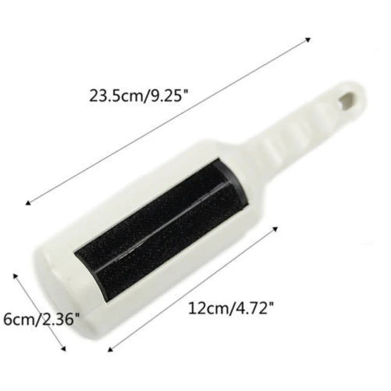 Electrostatic Pet Hair & Lint Remover Brush – Reusable Static Clothing Cleaner for Home, Office & Travel