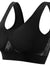 Shockproof Women’s Sports Bra – Breathable Knit Running & Yoga Tank Top, High-Support Anti-Sag Fitness Vest