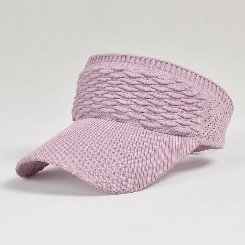 Anti-UV Sun Visor Hat – Breathable Adjustable Open Top Cap for Women & Men | Summer Sports, Golf, Tennis, Beach