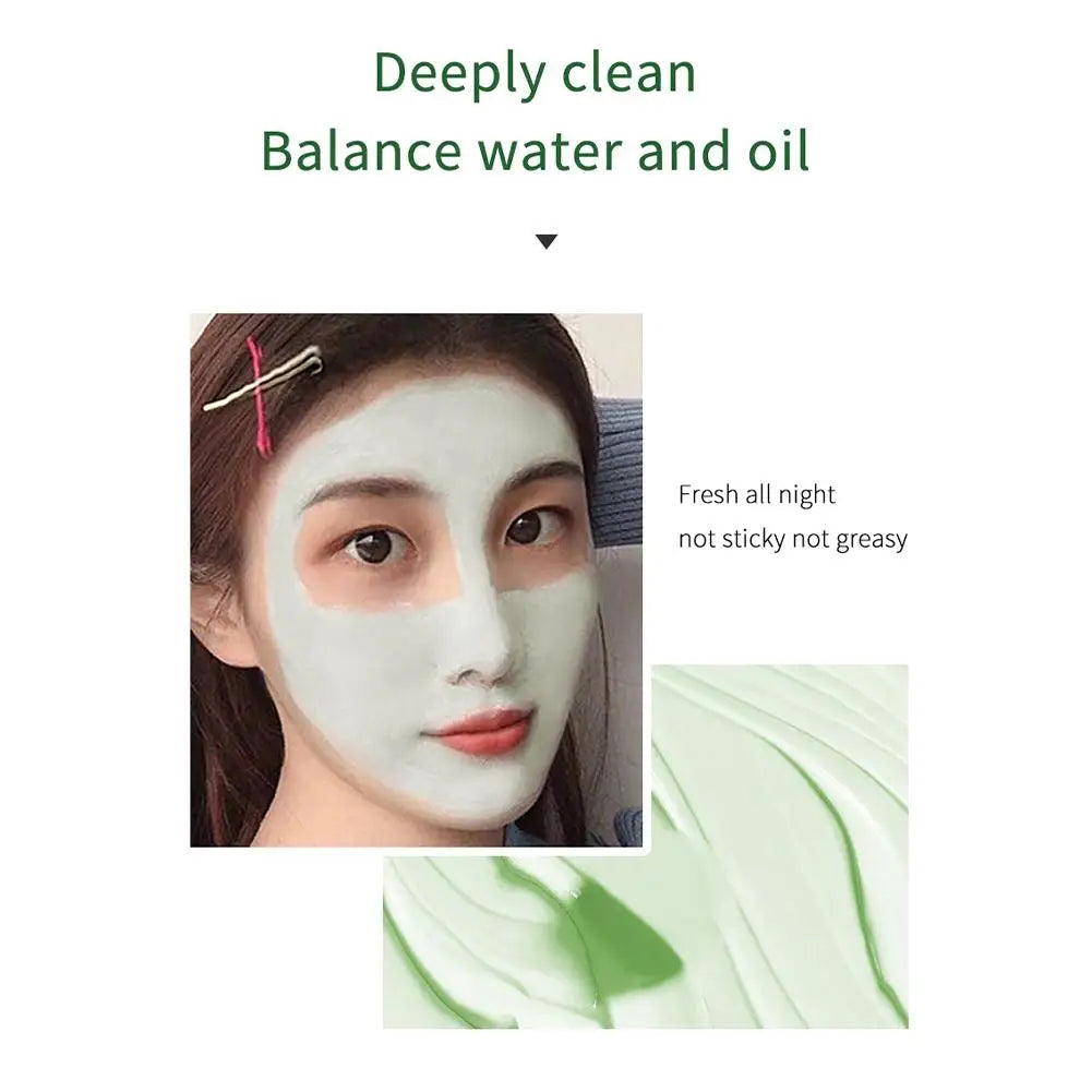 Green Tea Facial Clay Mask Stick – Deep Cleansing, Oil Control, Acne Treatment & Pore Minimizing Korean Skincare