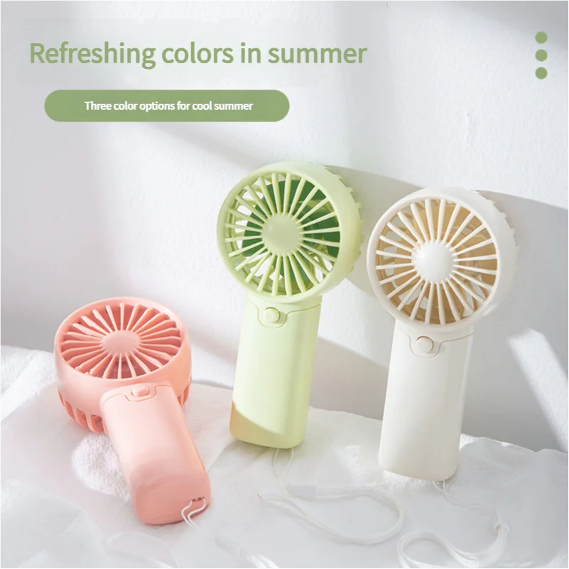 Portable Mini Handheld Fan – Lightweight Pocket Air Cooler, Battery Powered Personal Cooling Fan for Travel & Office