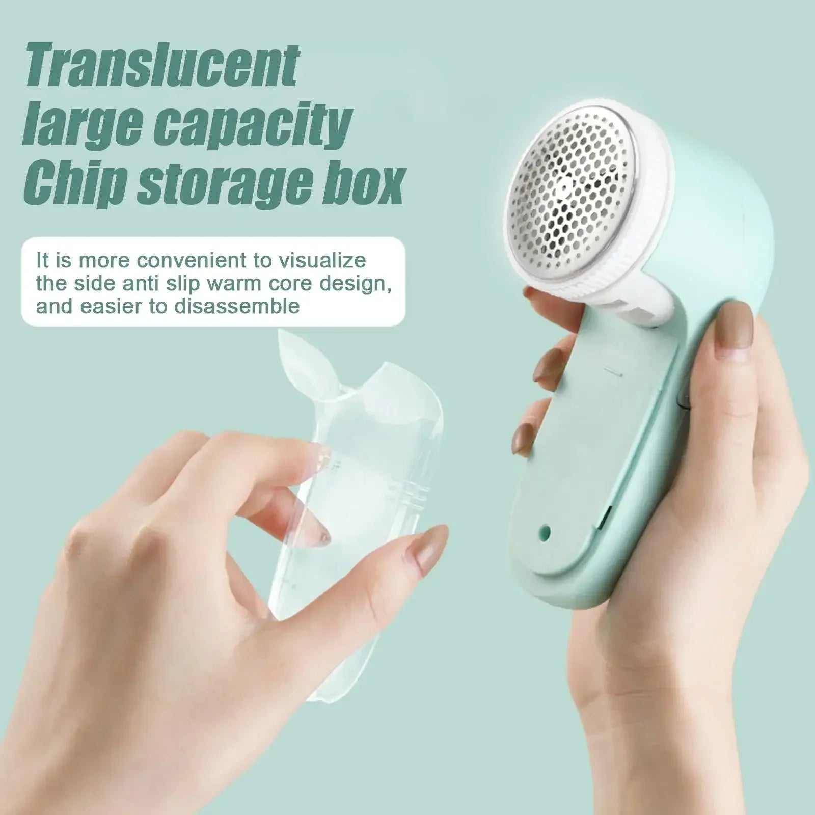 Electric Lint Remover for Clothes – Pet Hair & Fabric Shaver, Portable 10000RPM Lint & Pill Remover Brush
