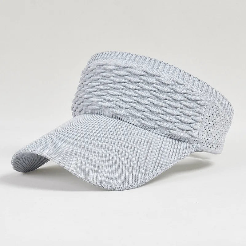 Anti-UV Sun Visor Hat – Breathable Adjustable Open Top Cap for Women & Men | Summer Sports, Golf, Tennis, Beach