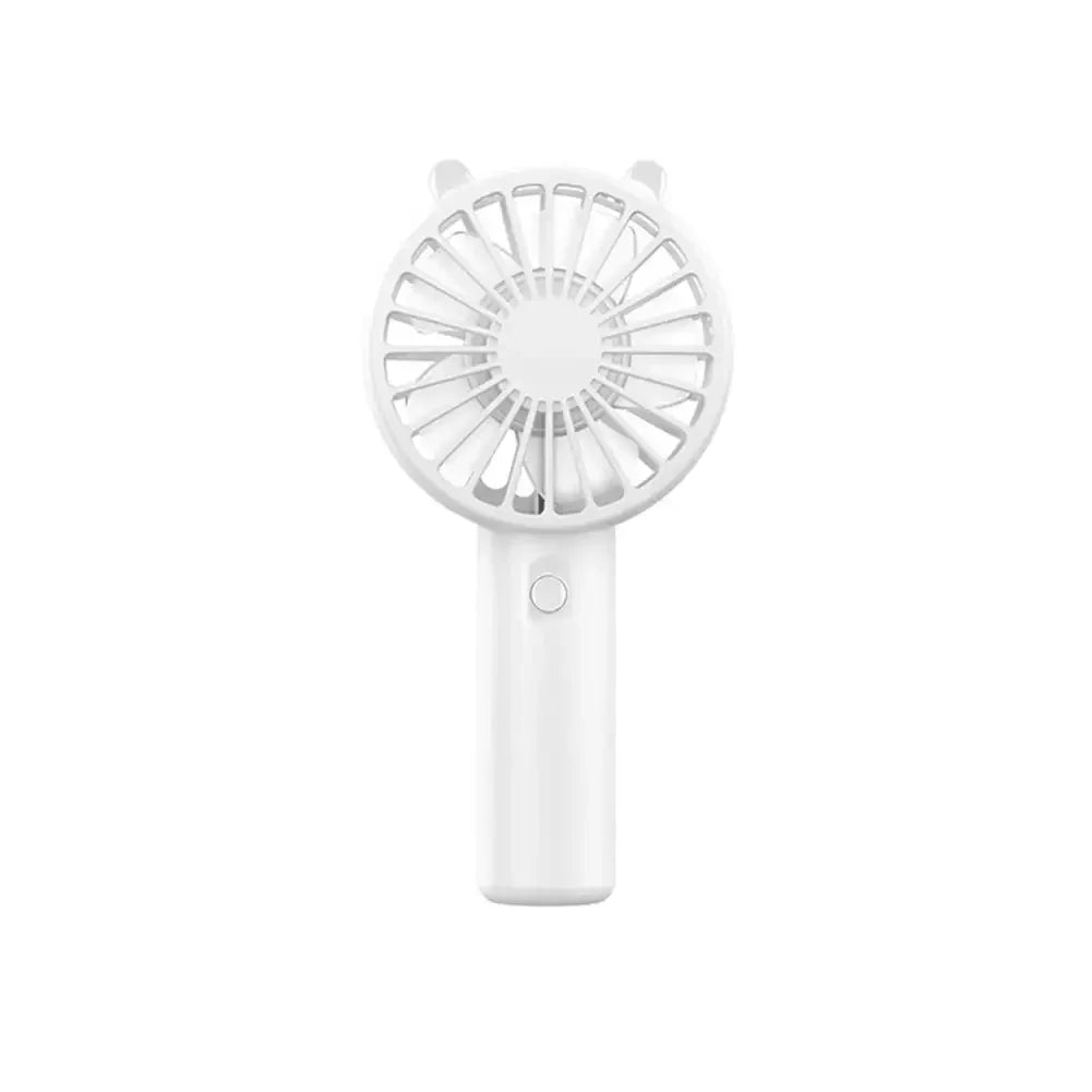 Portable Mini USB Rechargeable Handheld Cooling Fan – Compact Silent Personal Cooler for Travel, Desk & Eyelash Drying