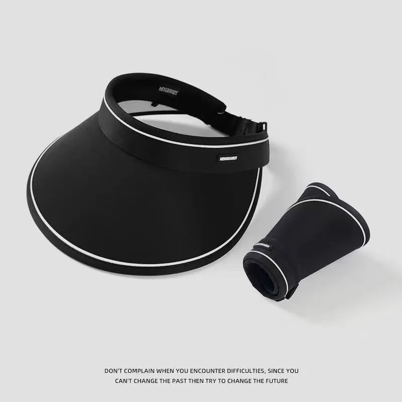 Portable Rollable Wide Brim Sun Hat for Women & Men – UV Sun Protection Beach & Cycling Casual Summer Cap